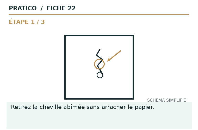 Schéma fixe de la fiche 22