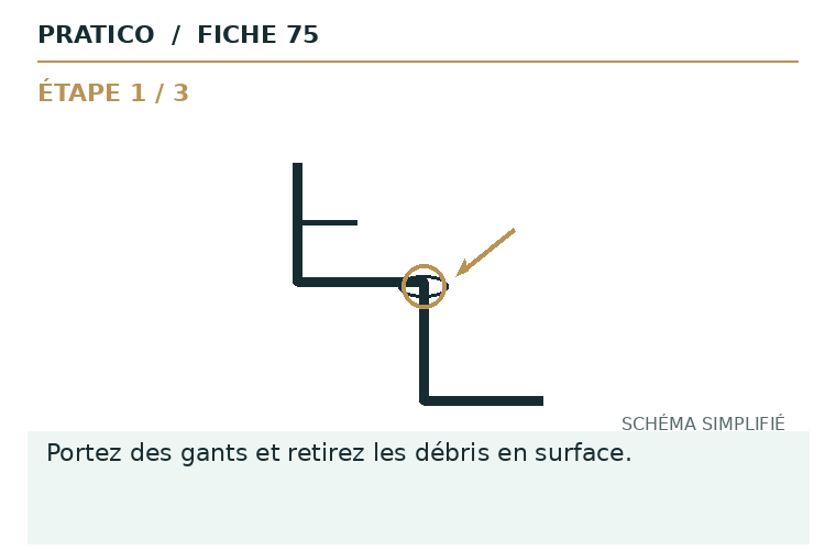 Schéma fixe de la fiche 75